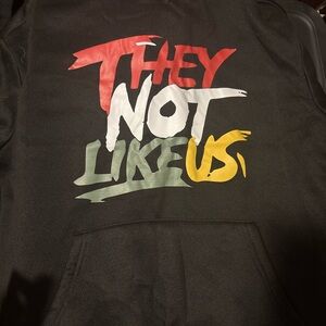 Black Hoodie with Multicolor Graphic